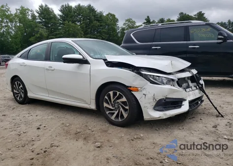 2016 Honda Civic Ex z USA, uszkodzony, nr VIN 2HGFC2F71GH514948